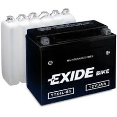 Akumulator EXIDE YTX4L-BS 12V 3Ah 50A